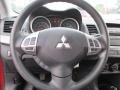 Black 2013 Mitsubishi Lancer ES Steering Wheel