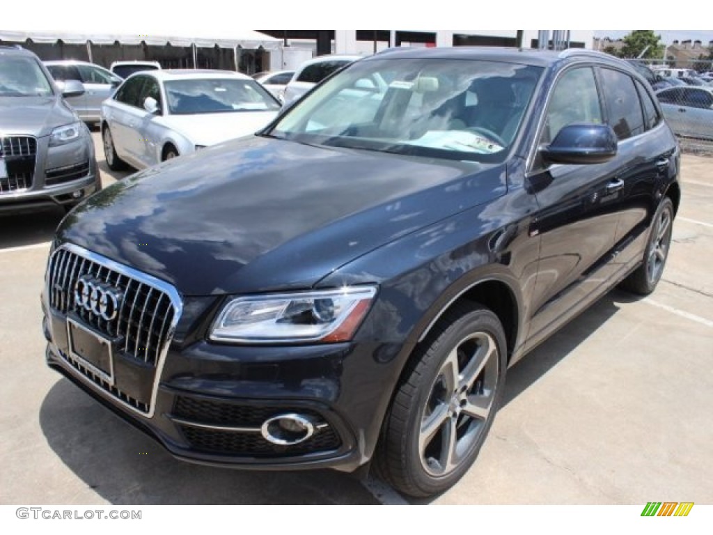 Moonlight Blue Metallic 2015 Audi Q5 3.0 TFSI Prestige quattro Exterior Photo #96121912