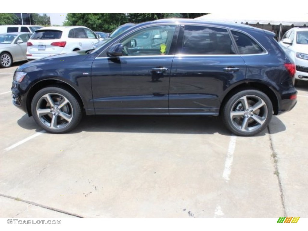 Moonlight Blue Metallic 2015 Audi Q5 3.0 TFSI Prestige quattro Exterior Photo #96121921