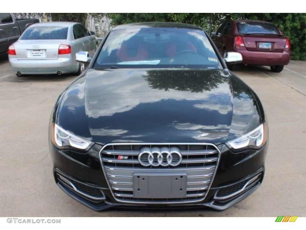 Mythos Black Metallic 2015 Audi S5 3.0T Premium Plus quattro Coupe Exterior Photo #96122552