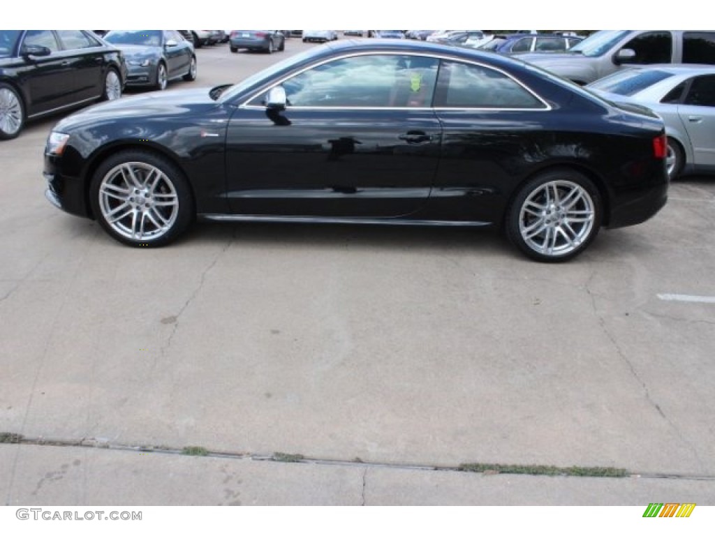 Mythos Black Metallic 2015 Audi S5 3.0T Premium Plus quattro Coupe Exterior Photo #96122569