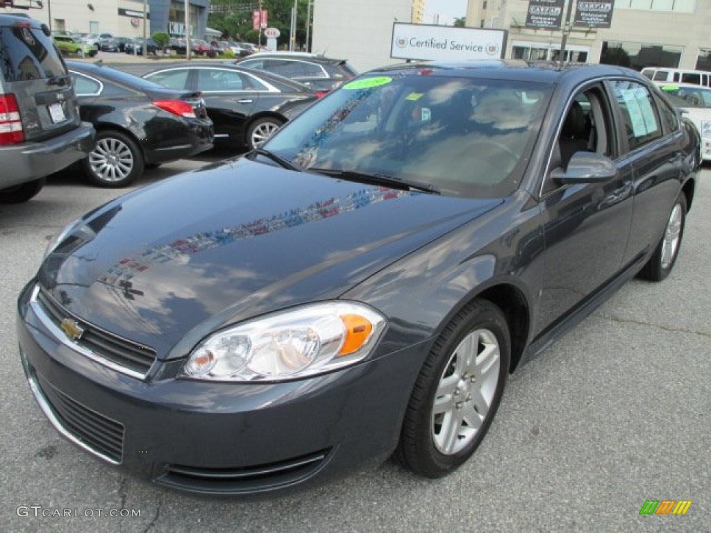 Slate Metallic 2009 Chevrolet Impala LT Exterior Photo #96122680