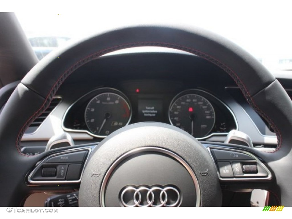 2015 S5 3.0T Premium Plus quattro Coupe - Mythos Black Metallic / Black/Magma Red photo #26