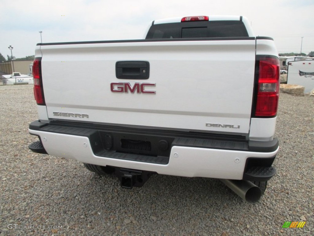 2015 Sierra 2500HD Denali Crew Cab 4x4 - Summit White / Cocoa/Dune photo #40