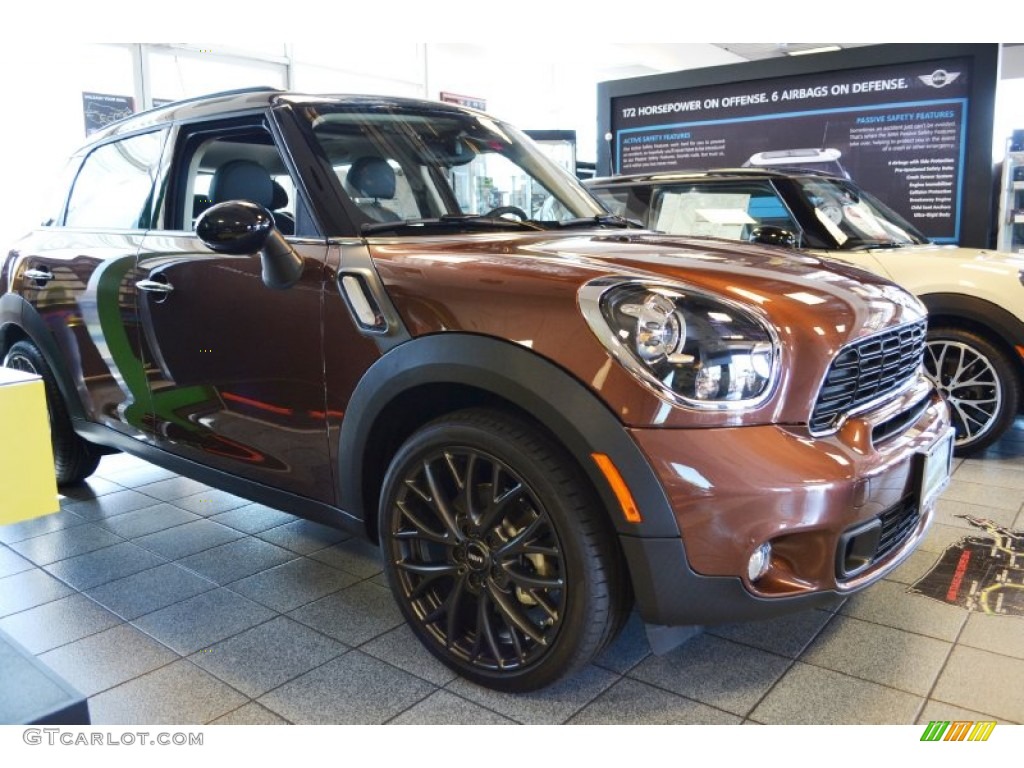 2014 Cooper S Countryman - Brilliant Copper Metallic / Carbon Black photo #2