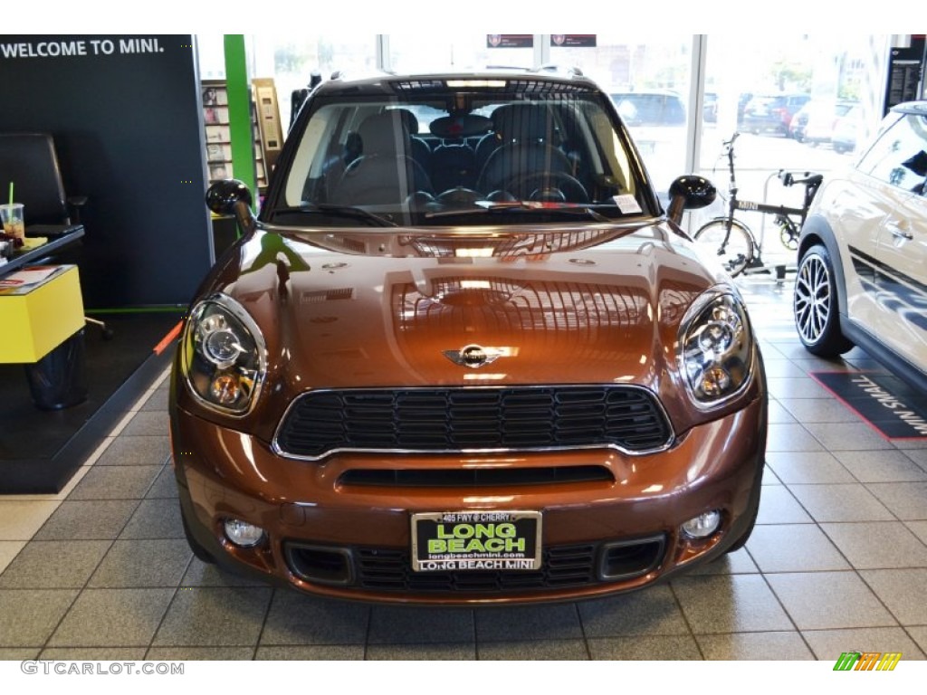 2014 Cooper S Countryman - Brilliant Copper Metallic / Carbon Black photo #3