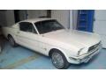 1965 Wimbledon White Ford Mustang Fastback  photo #2