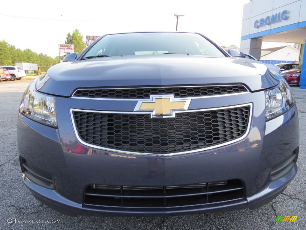2014 Cruze LT - Atlantis Blue Metallic / Medium Titanium photo #2