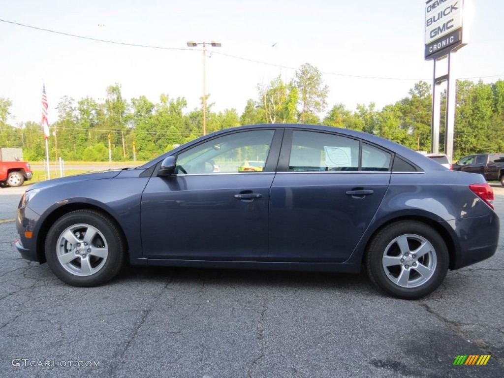 2014 Cruze LT - Atlantis Blue Metallic / Medium Titanium photo #4
