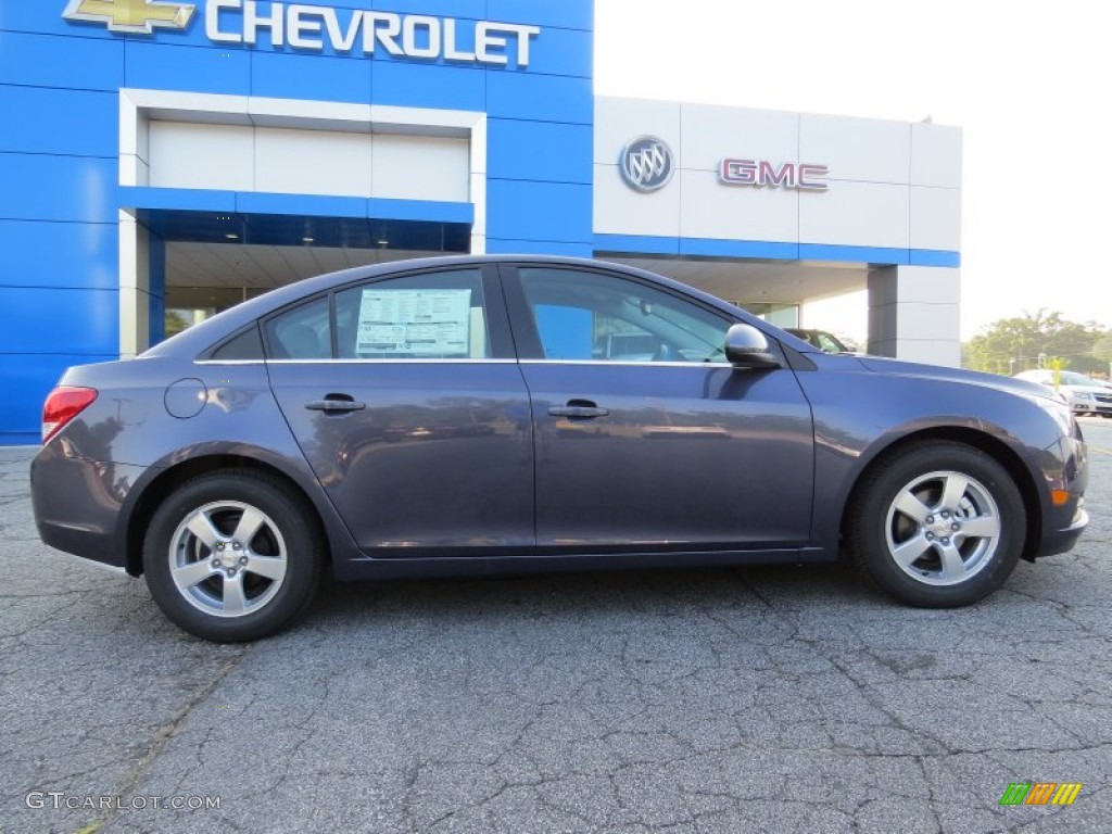 2014 Cruze LT - Atlantis Blue Metallic / Medium Titanium photo #7