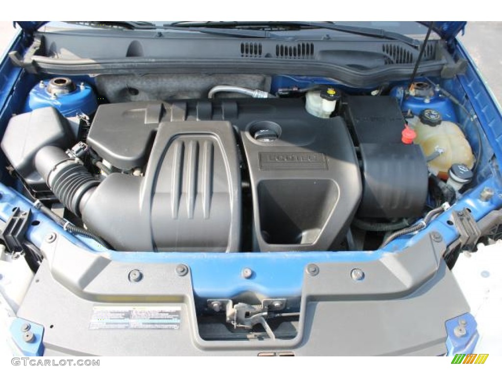 2005 Cobalt Coupe - Arrival Blue Metallic / Gray photo #7