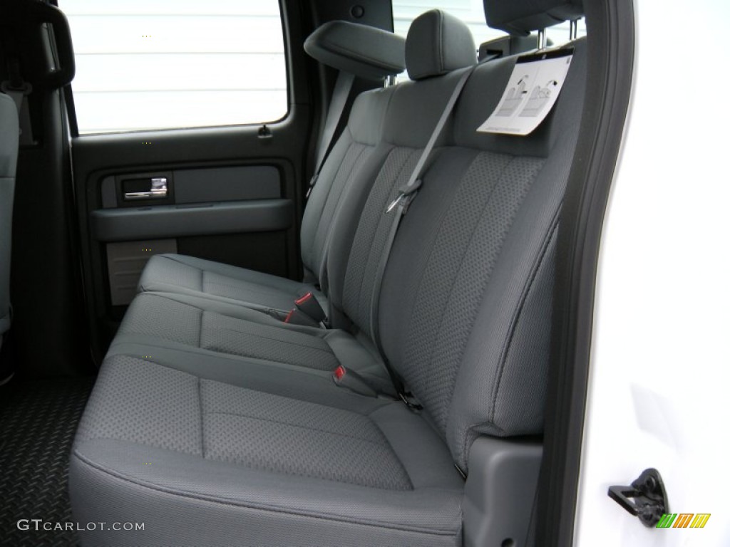 2014 F150 XL SuperCrew - Oxford White / Steel Grey photo #20