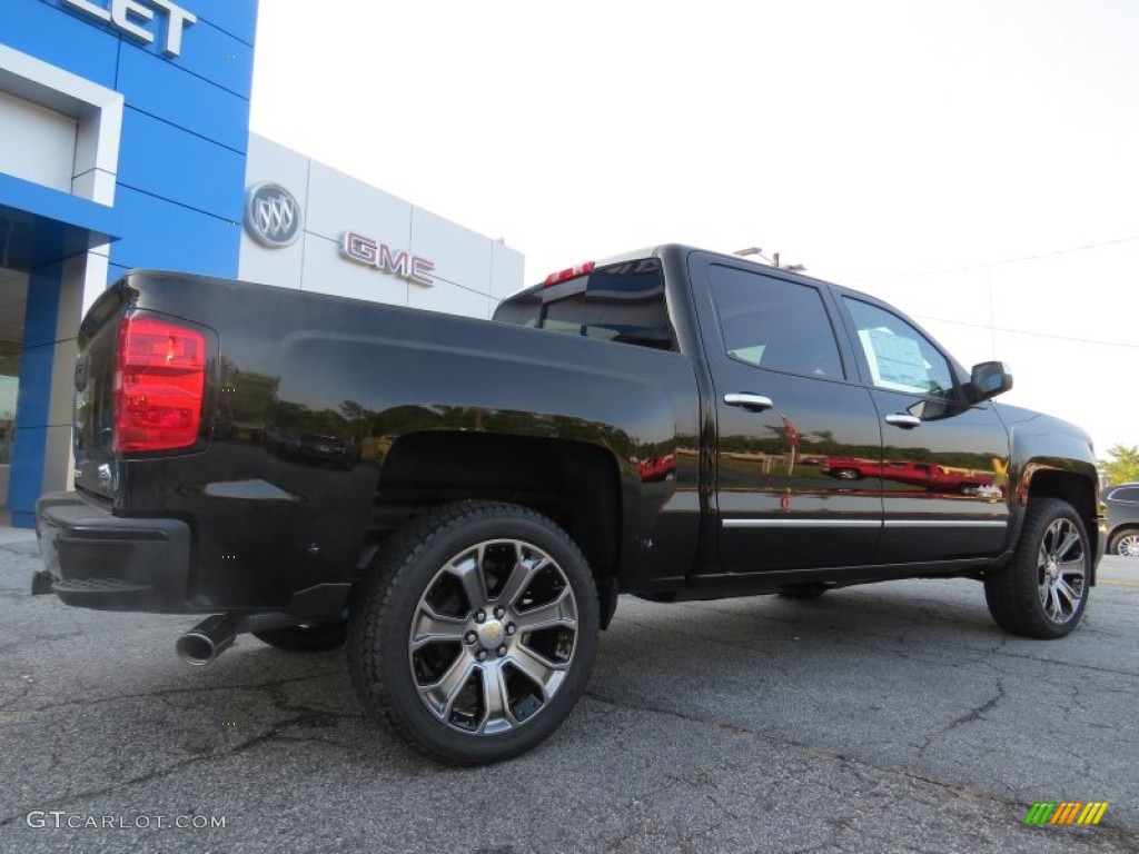 Black 2014 Chevrolet Silverado 1500 High Country Crew Cab Exterior Photo #96127622