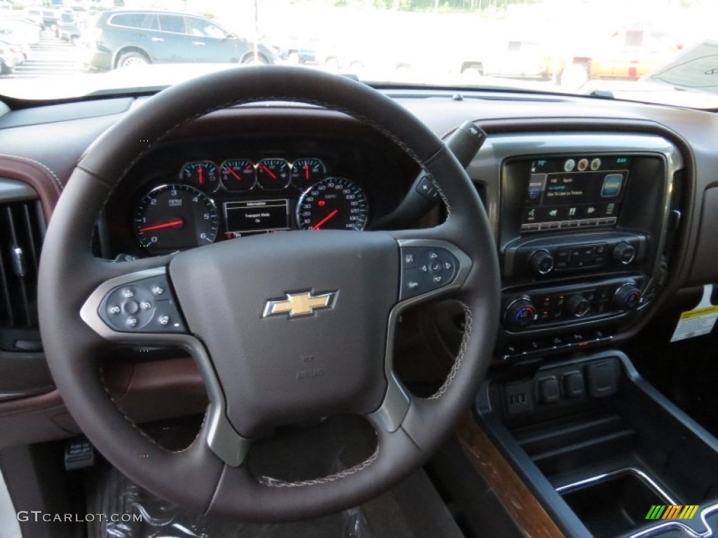 2014 Silverado 1500 High Country Crew Cab - White Diamond Tricoat / High Country Saddle photo #10