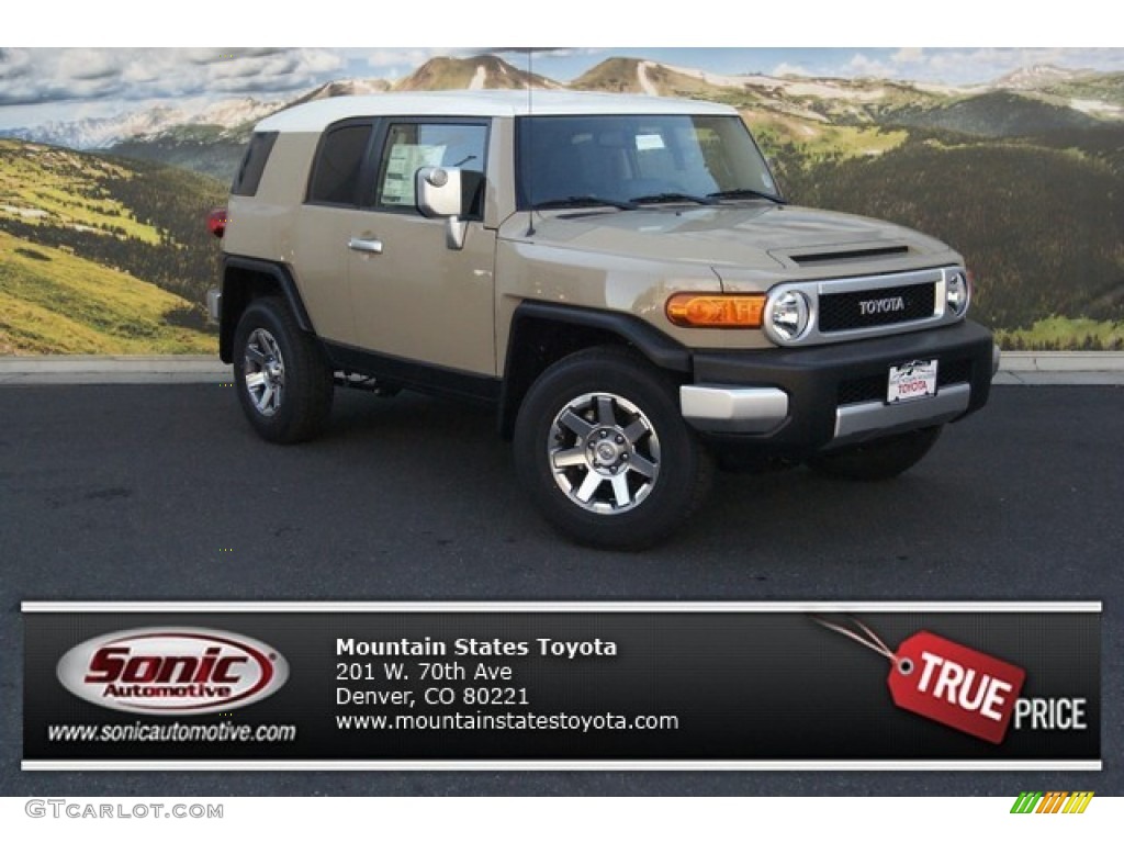 2014 FJ Cruiser 4WD - Quicksand / Dark Charcoal photo #1
