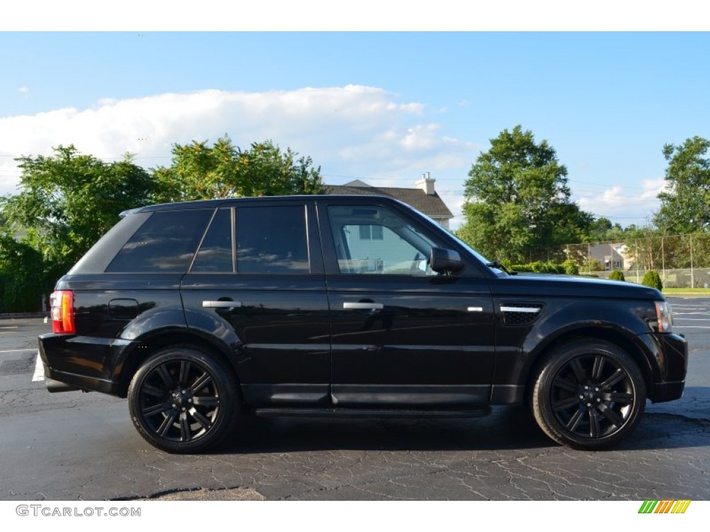 2006 Range Rover Sport HSE - Java Black Pearlescent / Alpaca Beige photo #7