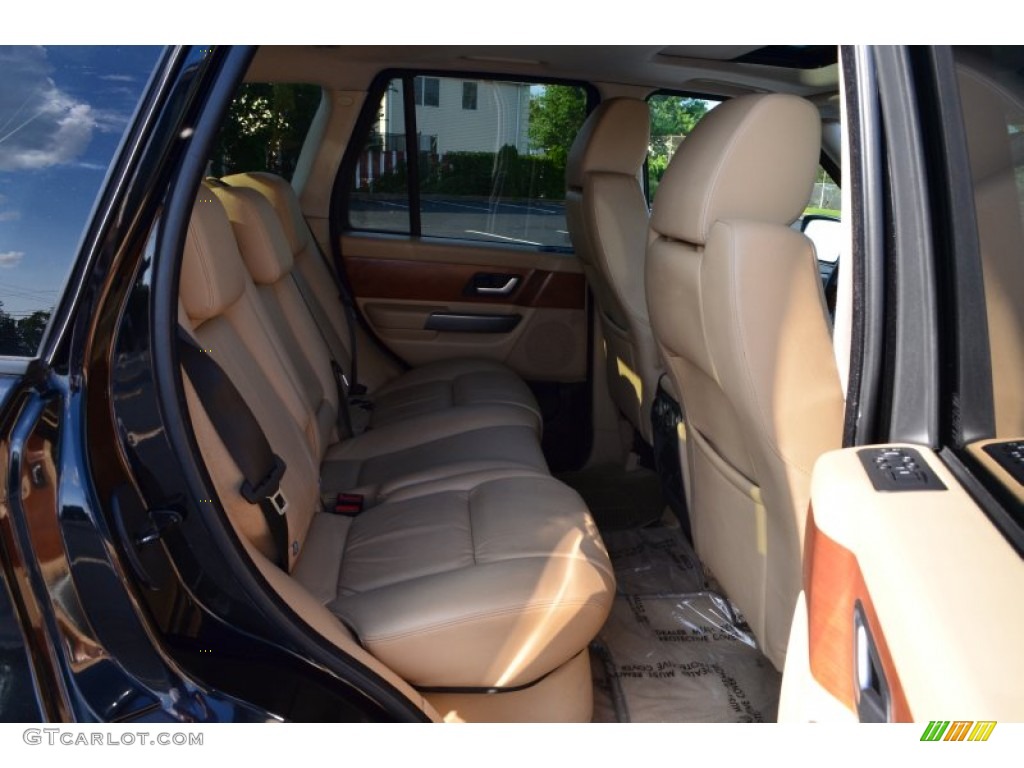 2006 Range Rover Sport HSE - Java Black Pearlescent / Alpaca Beige photo #12
