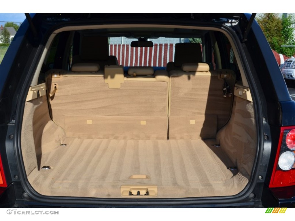 2006 Range Rover Sport HSE - Java Black Pearlescent / Alpaca Beige photo #14