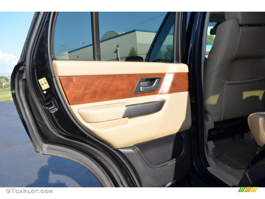 2006 Range Rover Sport HSE - Java Black Pearlescent / Alpaca Beige photo #20