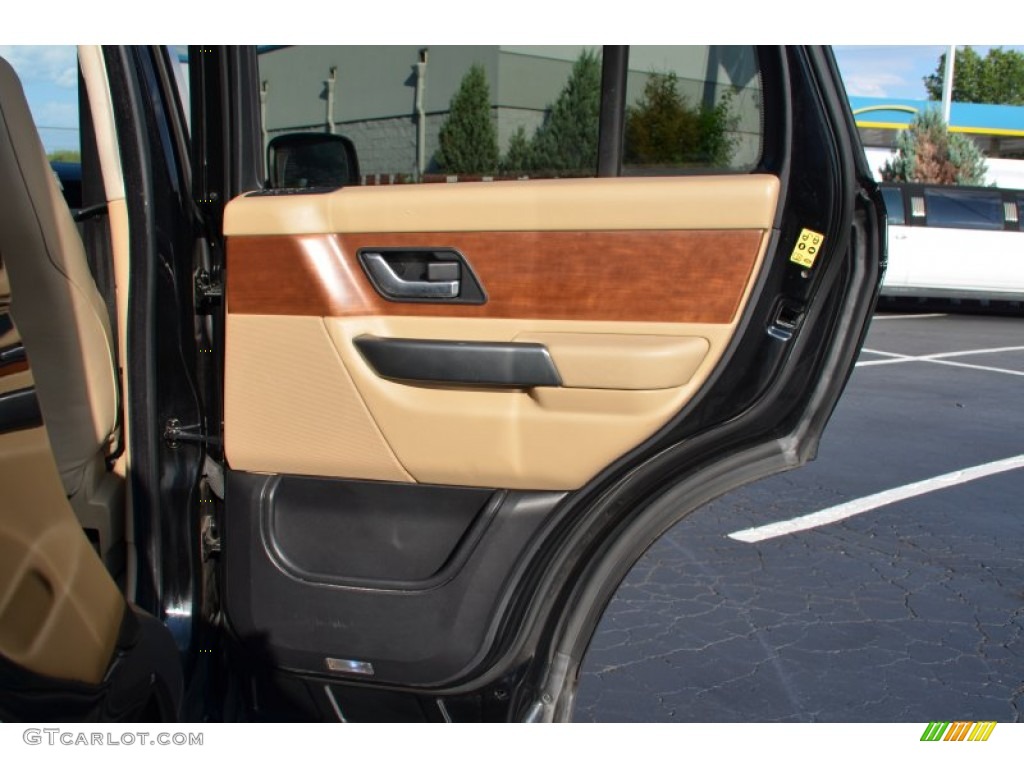 2006 Range Rover Sport HSE - Java Black Pearlescent / Alpaca Beige photo #21