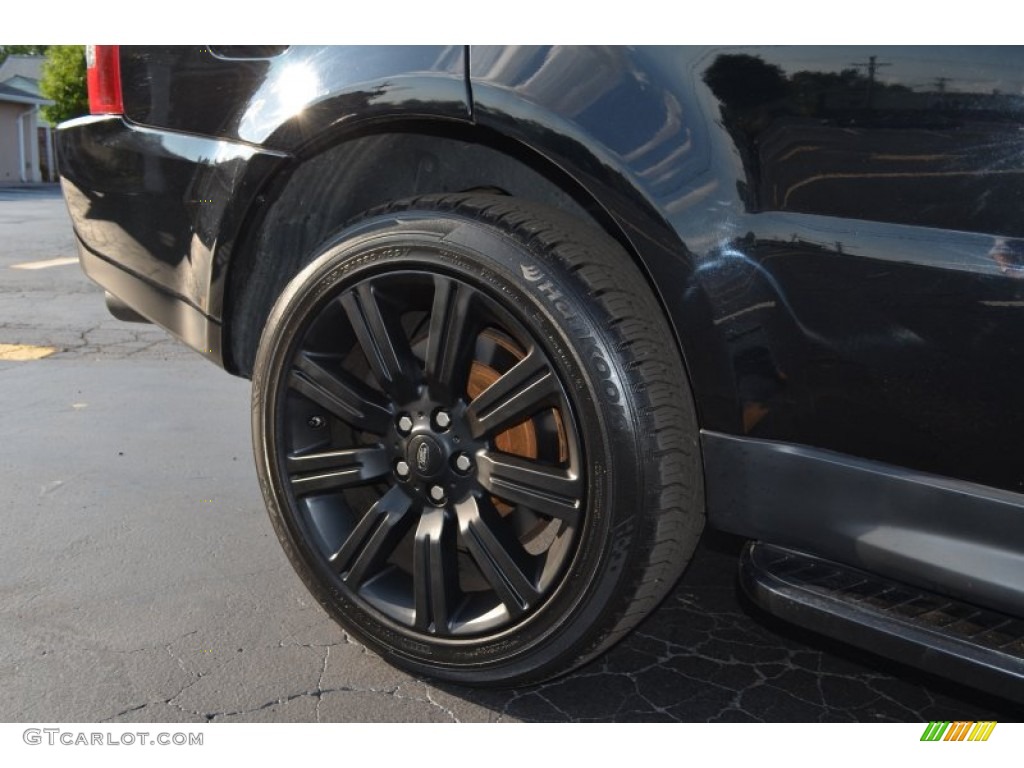 2006 Range Rover Sport HSE - Java Black Pearlescent / Alpaca Beige photo #23