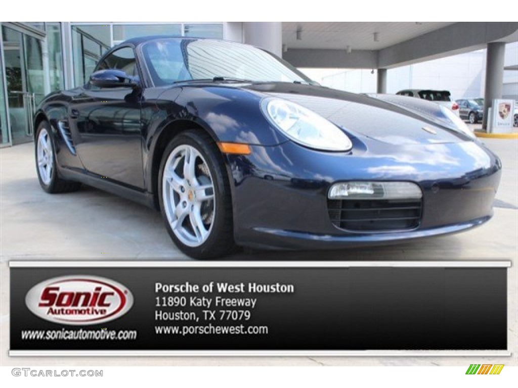 2005 Boxster  - Lapis Blue Metallic / Stone Grey photo #1