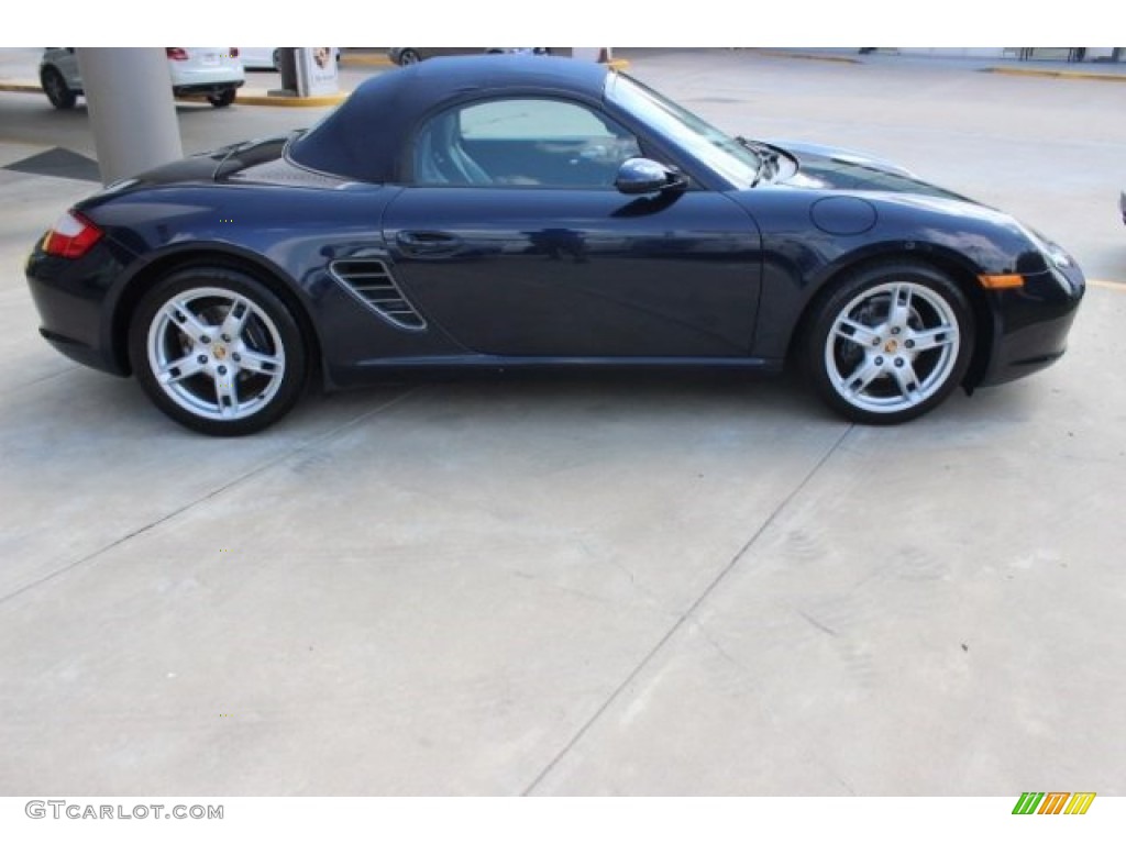 2005 Boxster  - Lapis Blue Metallic / Stone Grey photo #8