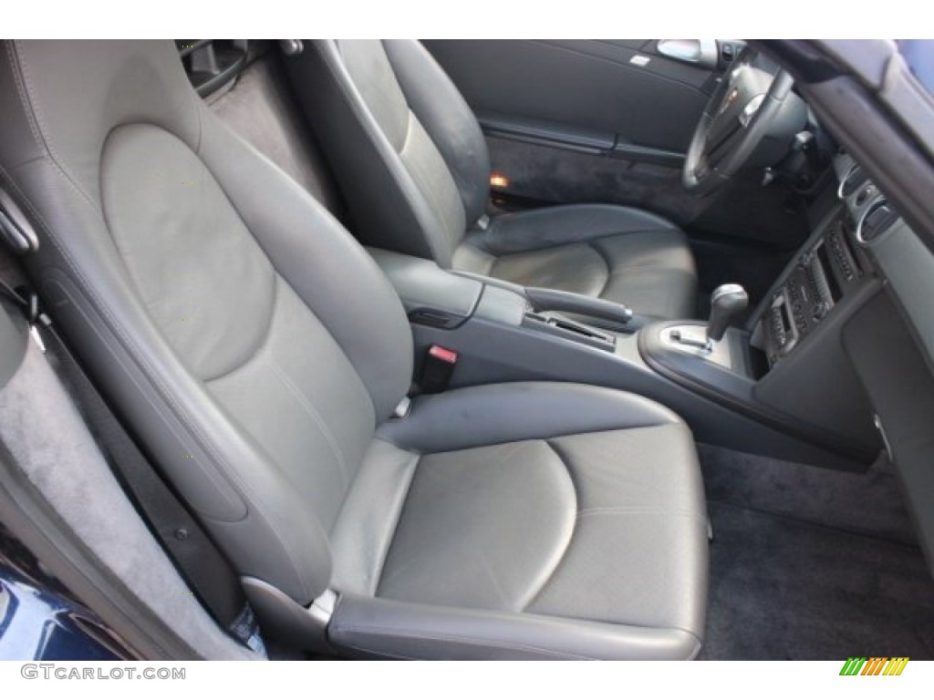 2005 Boxster  - Lapis Blue Metallic / Stone Grey photo #31