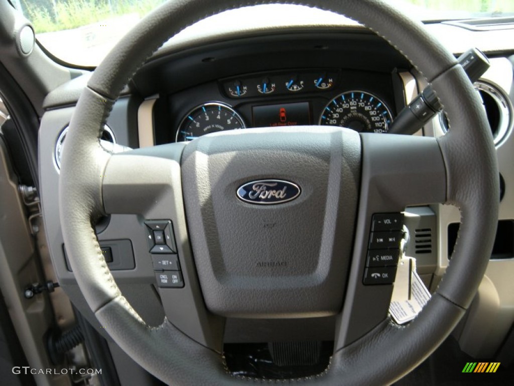 2014 F150 XLT SuperCrew - Pale Adobe / Pale Adobe photo #33