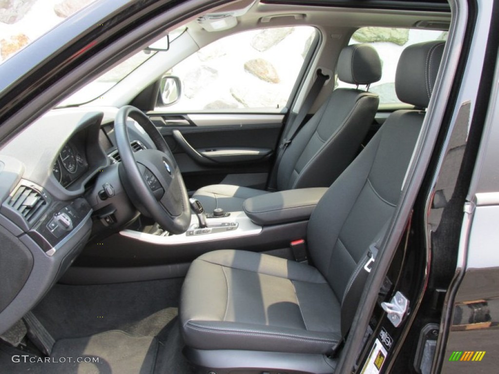 2014 X3 xDrive28i - Jet Black / Black photo #12