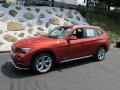 Valencia Orange 2015 BMW X1 xDrive28i Exterior