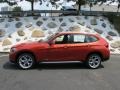 Valencia Orange 2015 BMW X1 xDrive28i Exterior
