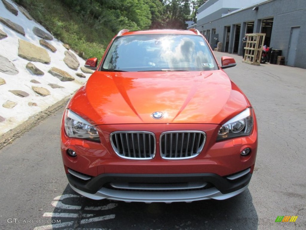 Valencia Orange 2015 BMW X1 xDrive28i Exterior Photo #96133742