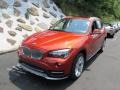 Valencia Orange 2015 BMW X1 xDrive28i Exterior
