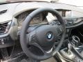 Black 2015 BMW X1 xDrive28i Steering Wheel