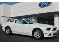 2014 Oxford White Ford Mustang V6 Coupe  photo #1