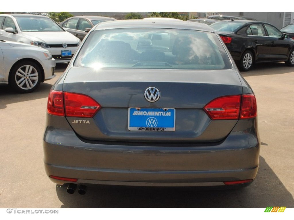 2014 Jetta S Sedan - Platinum Gray Metallic / Titan Black photo #3