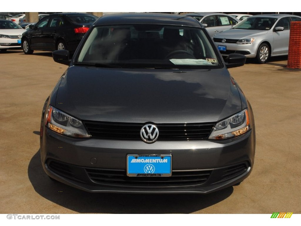2014 Jetta S Sedan - Platinum Gray Metallic / Titan Black photo #6