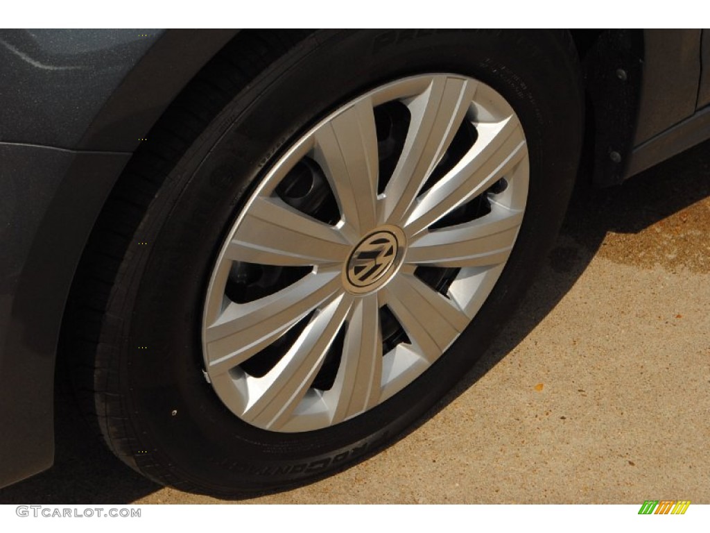 2014 Jetta S Sedan - Platinum Gray Metallic / Titan Black photo #7