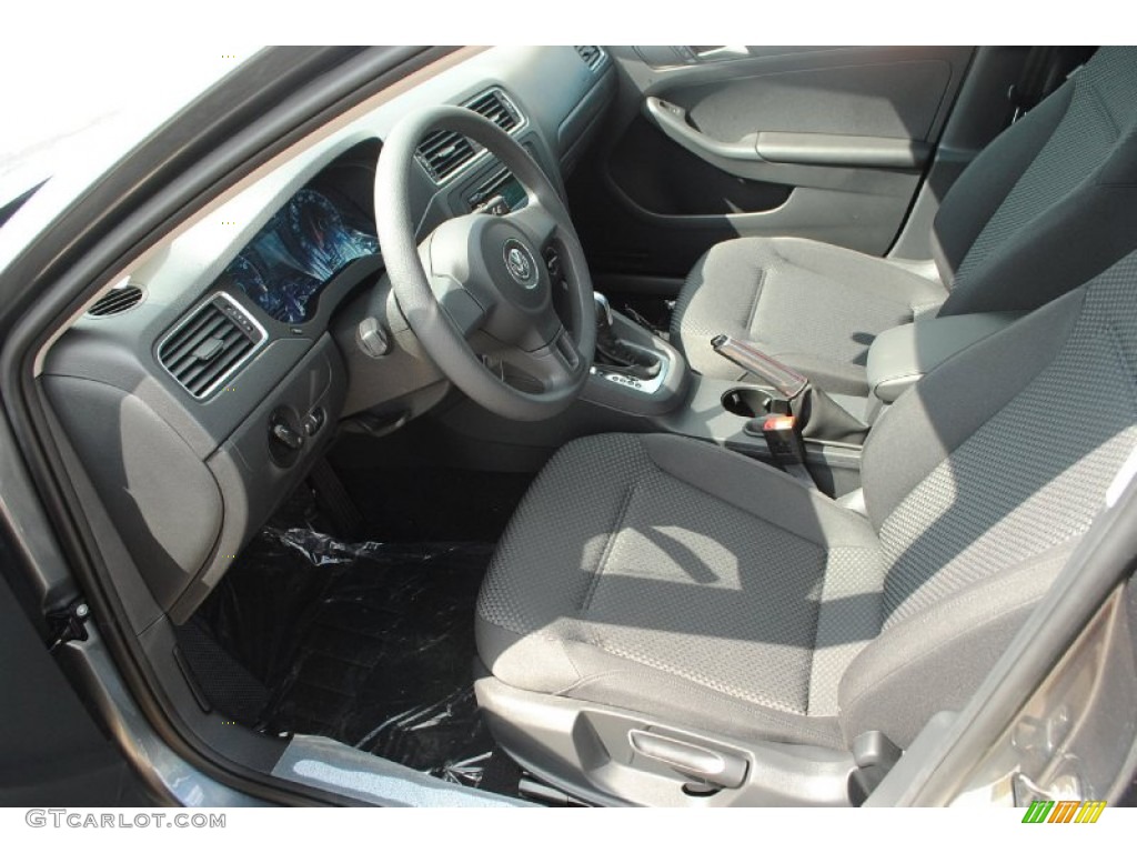 2014 Jetta S Sedan - Platinum Gray Metallic / Titan Black photo #9