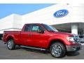 2014 Ruby Red Ford F150 XLT SuperCab  photo #1