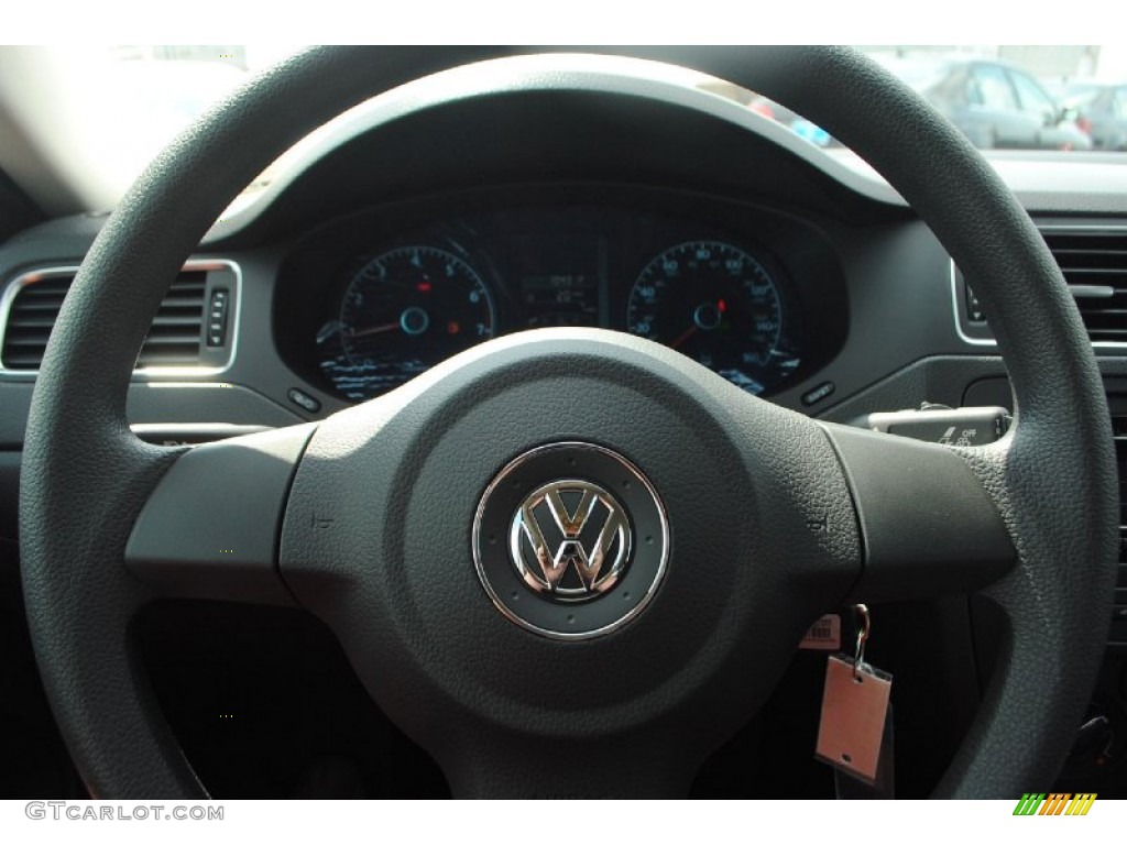 2014 Jetta S Sedan - Platinum Gray Metallic / Titan Black photo #20