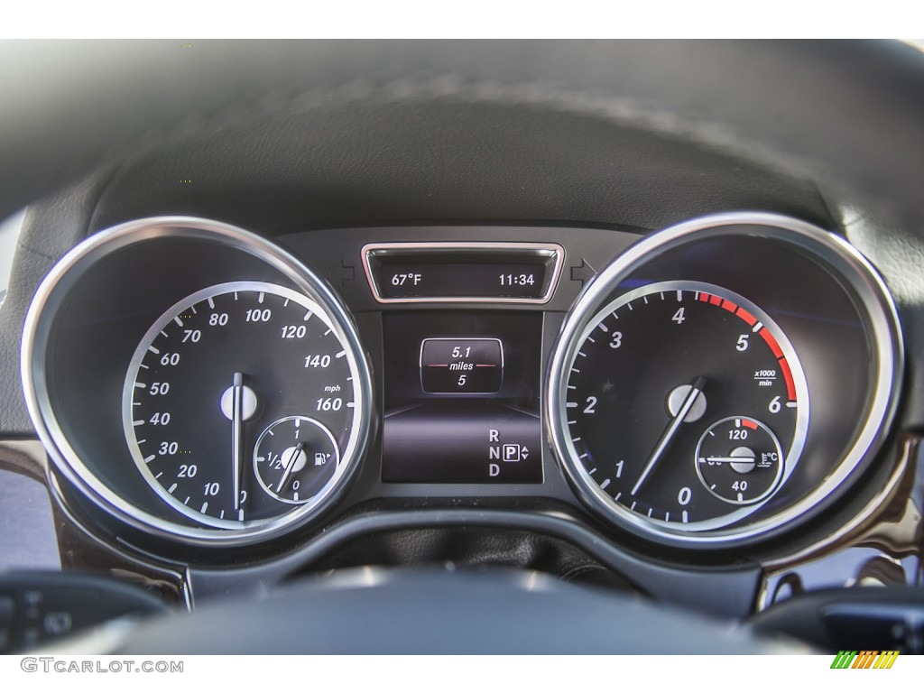 2015 Mercedes-Benz GL 350 BlueTEC 4Matic Gauges Photo #96135950