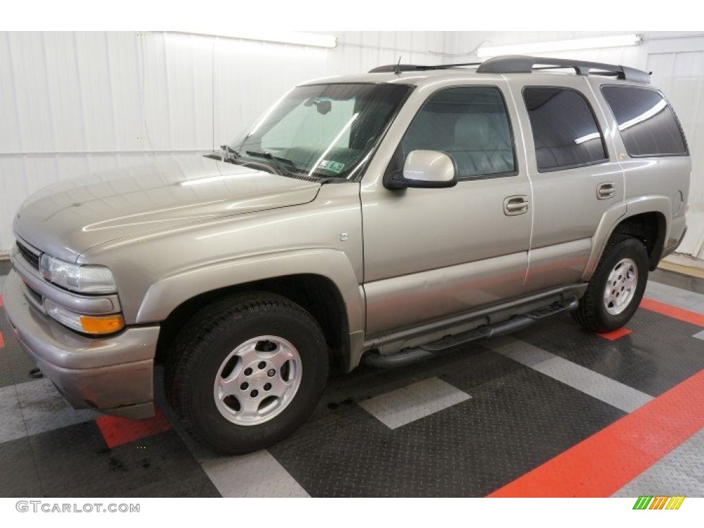 2002 Tahoe Z71 4x4 - Light Pewter Metallic / Tan/Neutral photo #10