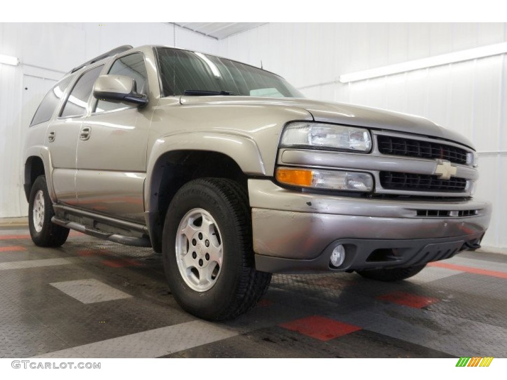 2002 Tahoe Z71 4x4 - Light Pewter Metallic / Tan/Neutral photo #13