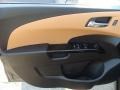 Dusk Jet Black/Mojave Door Panel Photo for 2014 Chevrolet Sonic #96142007