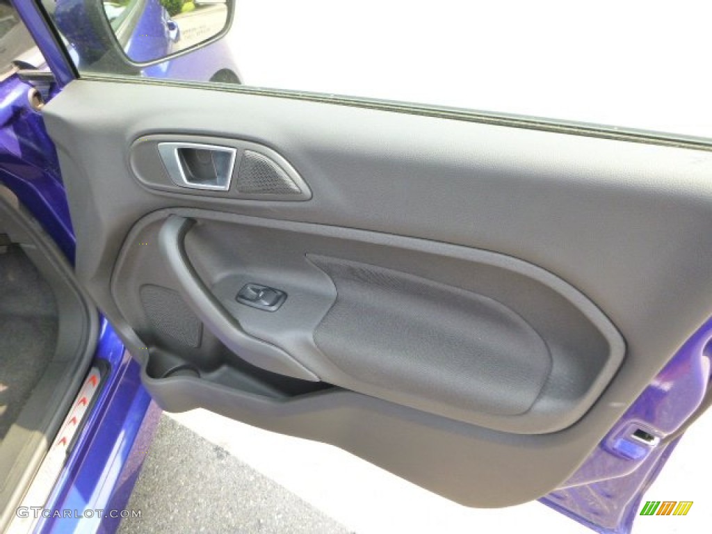 2014 Fiesta ST Hatchback - Performance Blue / ST Charcoal Black photo #12