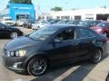 2014 Ashen Gray Metallic Chevrolet Sonic LTZ Sedan  photo #1