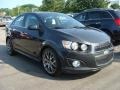 2014 Ashen Gray Metallic Chevrolet Sonic LTZ Sedan  photo #3