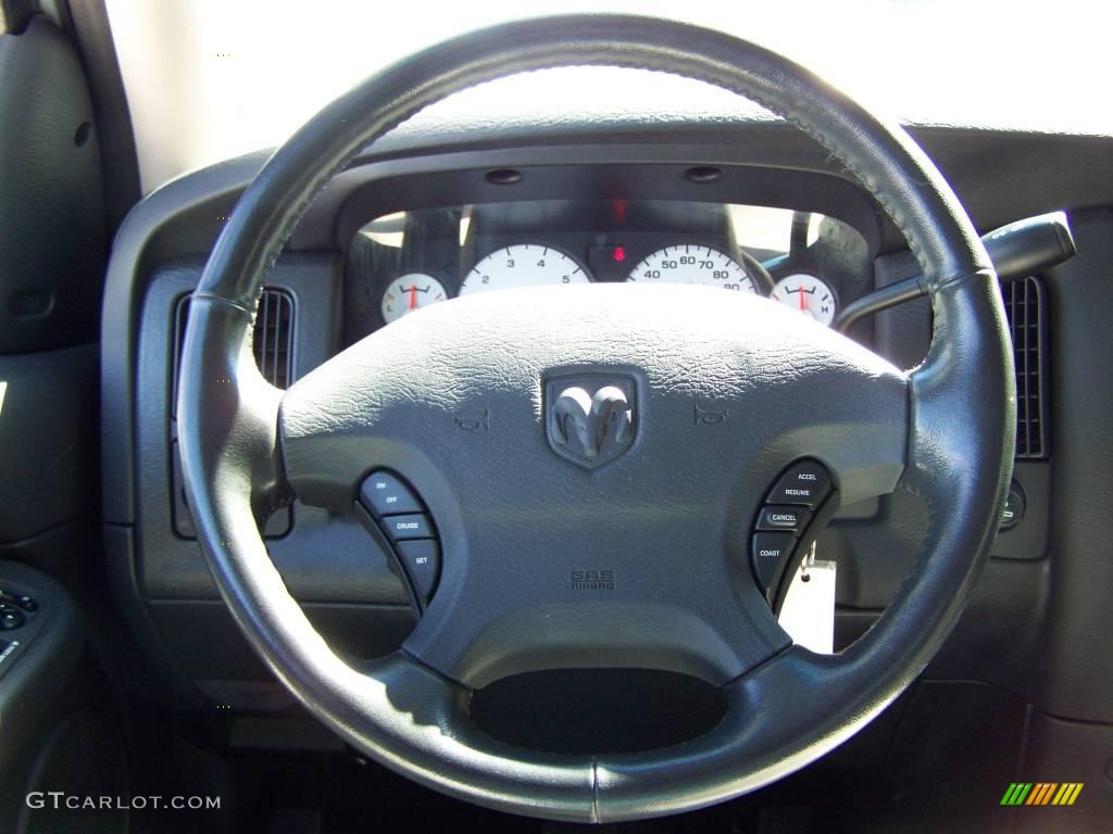 2002 Ram 1500 SLT Quad Cab 4x4 - Bright Silver Metallic / Dark Slate Gray photo #15